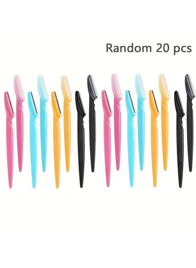 5pcs Stainless Steel Eyebrow Razor Multi Purpose Body Hair Removal Tool - Image 5